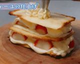 食パンでイチゴのミルフィーユ作り方8写真