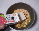 パパッと大豆ミートで麻婆豆腐（ビーガン）作り方2写真