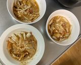 肉無チクワ洋風梅クリーム味野菜炒め作り方8写真