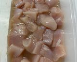 鶏胸肉の親子煮作り方1写真
