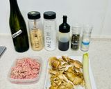 簡単 ネギとキノコの豚つくね塩ダレ炒め作り方1写真