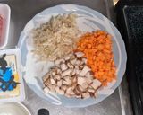 塩ラーメンスープの素で塩麻婆豆腐作り方1写真