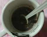 ホットココア in 黒ゴマクリーム作り方3写真