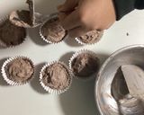 米粉と豆腐のチョコバナナマフィン作り方4写真