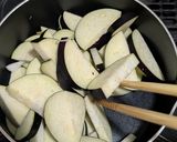 なすと高野豆腐のほっこり味噌汁作り方2写真