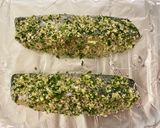 トースターで簡単！さわらの香草パン粉焼き作り方3写真