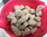 お肉の食感！業スー冷凍ねじりこんにゃく作り方3写真