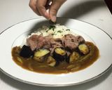 ナスと牛しゃぶのヘルシー和風夏カレー作り方22写真