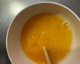 卵１個でふんわり。だし巻き卵作り方1写真