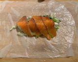 サーモンクリームチーズ生春巻き作り方5写真