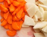 根菜と鶏肉のれんこんスープ作り方3写真