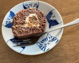 オートミールでロールケーキ風作り方8写真