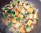 厚揚げと鶏そぼろのふんわり卵チーズ餡掛け作り方3写真