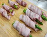 アスパラの豚バラ巻き作り方5写真