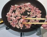 食感楽しい！オクラと豚こま肉のピリ辛中華作り方2写真
