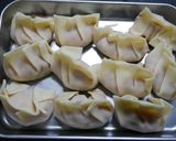 簡単！韓国蒸餃子　キムチ餃子作り方3写真