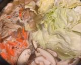 八戸の郷土料理　せんべい汁作り方4写真