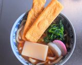 小松菜と油揚げの力うどん作り方6写真