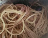 北欧ブルーベリーとクリチのパスタ♪ランチ作り方2写真