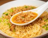 旨辛肉そぼろの「冷やし」宮崎辛麺作り方10写真