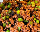 台湾料理ニンニクの芽と豚肉の豆鼓炒め　作り方6写真