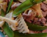旬野菜と豚肉のガーリック醤油炒め作り方6写真