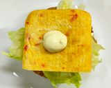 じゅわっと幸せ✨だし巻き卵ライスバーガー作り方3写真