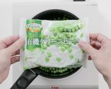 超簡単！グリーンピースのバター醤油炒め作り方4写真