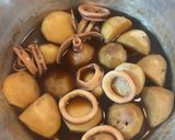 簡単!調味料2つ!イカと里芋の煮物作り方4写真