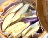 せいろで簡単♪なすのしょうが麺つゆ浸し作り方2写真