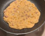 2歳息子のお気に入り朝食ピザパンケーキ作り方4写真