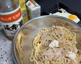 子供も◎ゴマドレマヨ冷製パスタ作り方3写真