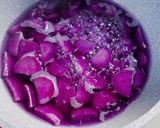 Helloween紫芋のデザートサラダ💜作り方2写真