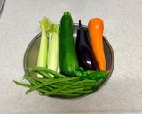 我が家の定番メニュー⭐︎夏野菜の揚げ浸し作り方1写真
