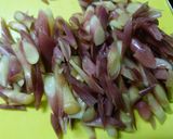 茎みょうがのゆかり酢漬け作り方1写真
