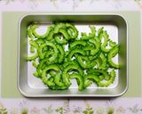 簡単夏の夕飯！ごうや料理もやし挽肉野菜炒め主菜作り方2写真