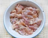 ご飯のお供!ゴーヤと鶏肉の甘辛佃煮作り方1写真