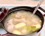 鶏手羽の韓国風おかずスープ作り方5写真