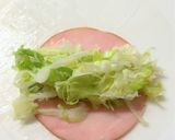 キャベツとハムの生春巻き作り方4写真