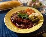 牛肉のビール煮込み(ノンフライヤー使用)作り方7写真