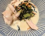 鶏むねの豆乳茶漬け作り方4写真