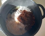 卵不要⭐︎レンジ3分⭐︎米粉チョコむしぱん作り方1写真