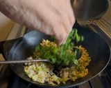 ピリッとシャキッと、わさび菜炒飯作り方8写真