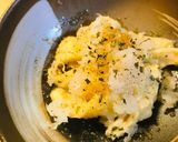 小鉢レシピ●鶏皮のバジル炒めおろし添え作り方1写真