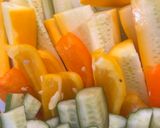 ぽりぽり美味しい夏野菜の彩りピクルス😋作り方4写真