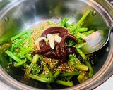 ほうれんそうの茎で🇰🇷ピリ辛ナムル作り方5写真