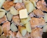 鶏もも肉とポテトのはちみつレモンソース作り方5写真