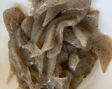 ごぼう、こんにゃく、牛肉煮作り方2写真