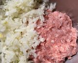 卵なし♪ポークハンバーグ トマト煮込み作り方1写真