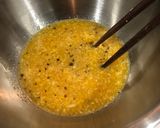 ほんだしで濃厚カルボうどん作り方5写真